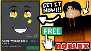 FREE ACCESSORY! How TO GET Award-Winning Smile! (ROBLOX)