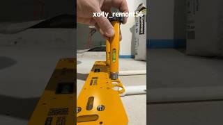 Процесс установки водорозетки с помощью шаблона! #инструменты #tools #шаблон #renovation #ремонт