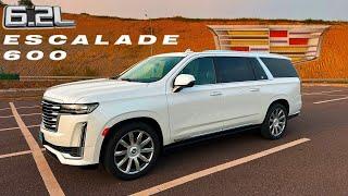 2023 CADILLAC ESCALADE 600 V8 6.2 review - 0-100kmh / Topspeed - POV Test Drive I 4K