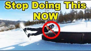 FIVE Reasons You Suck at Park Snowboarding | A Snowboard Guide