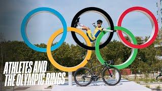 Athletes and the Olympic Rings