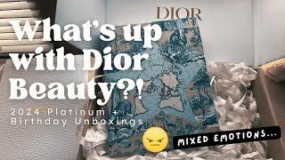 DIOR RANT + 2024 PLATINUM GIFT UNBOXING: SO MANY MIXED EMOTIONS!  #diorbeauty #unboxing