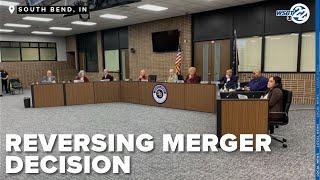 Indiana school board reverses 2023 merger decision