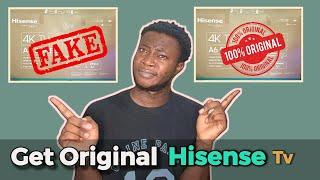 How to Identify Original and Fake Hisense TV