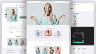Build Ecommerce Website HTML CSS Javascript from Scratch Full Responsive - Part 01