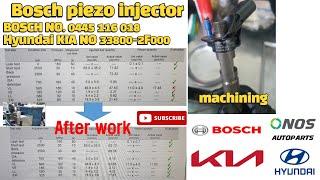 BOSCH Piezo INJECTOR REPAIR Processing of piezo 33800-2F000 0445 116 018