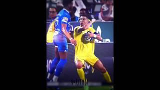 Ronaldo red card vs Al Hilal ️ | #footballshorts #ronaldo #alnassr