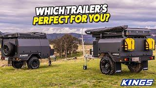 Adventure Kings MT1 v MT2 Go-Anywhere Camper Trailers compared!