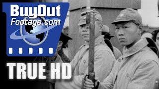 HD Historic Stock Footage WWII - JAPAN, MENACE OF THE RISING SUN