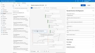 New Azure ML Studio: Algorithm Selection