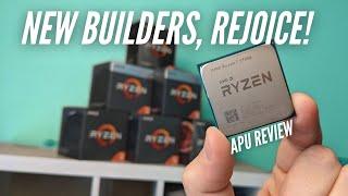 New Builders Rejoice! AMD Ryzen 7 5700G Review - Best Value 8-Core CPU