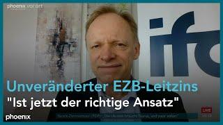 Clemens Fuest (ifo Institut) zum unveränderten EZB-Leitzins am 25.01.2024