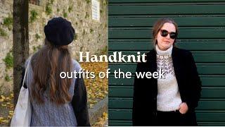 Handknit Outfits of the Week