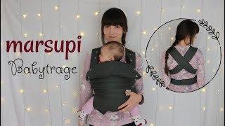 MARSUPI BABYTRAGE | Anleitung & Review