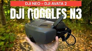 DJI Goggles N3 - Affordable Yet Powerful FPV Goggles for DJI Neo