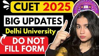  URGENT !! CUET 2025 Another change Don’t fill CUET Form without watching this