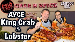 Crab N Spice has the Ultimate AYCE KING CRAB and LOBSTER Experience