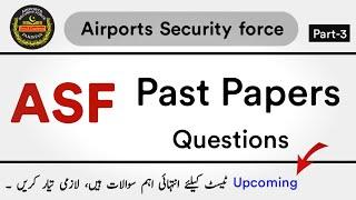 ASF past papers Questions (part-3) | ASF test preparation|