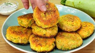 Le zucchine sono più gustose della carne! Veloce e incredibilmente gustoso! Cottura delle costolett