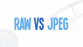 Raw vs Jpeg Comparison - What's the difference?