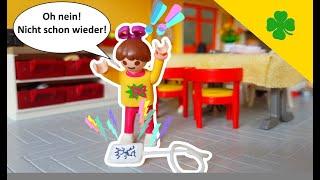 Playmobil Familie Gutglück - Leni macht ihr neues Handy gleich zwei Mal kaputt (Displayschaden!)