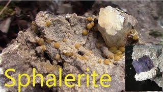 Finding Sphalerite & Fluorite Crystals In Niagara Falls (Rockhounding for Gems & Minerals)