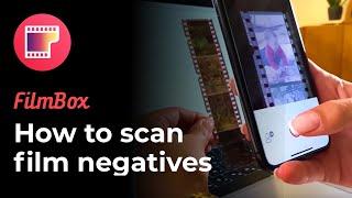 How To Scan Film Negatives With FilmBox