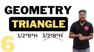 Geometry(Triangle) | Lesson-6 | Area of Equilateral Triangle