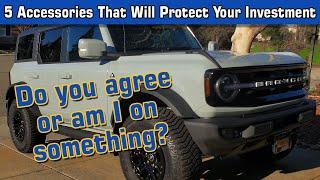 Top 5 “Day One” Mods List – Cheap and Easy-to-Install Accessories Your Ford Bronco Needs!