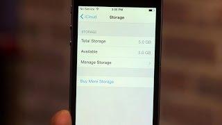 CNET How To - Free up space in iCloud