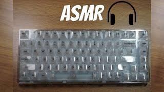 (ASMR) Yunzii cx75 Keyboard unboxing (Crystal Ice Switches)