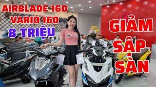 Giá chênh lệch 8 Triệu VARIO 160 VÀ AIRBLADE 160 I Thùy Dung Motor