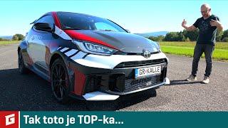 Toyota Yaris GR FOUR 4WD Kalle Rovanperä edition - TEST - GARAZ TV - Rasťo Chvála