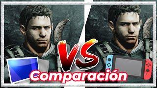 Resident Evil 5 (PC vs Nintendo Switch) Comparativa