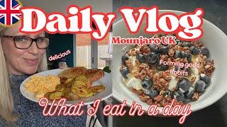 DAILY VLOG: Monday 13th January - creating good habits / moving up dose #mounjarouk