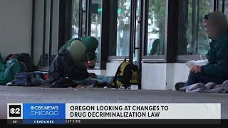 Oregon looking at changes to drug decriminalization law