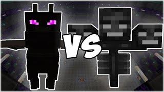 Ender Dragon vs Wither - Minecraft Mob Battle