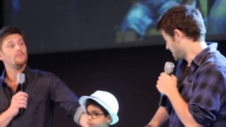 Jus in Bello 2013 - Jensen,Misha and the kid!