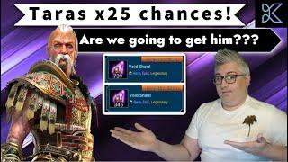 Raid: Shadow Legends - x25 Taras chances -  I'm a dreamer ! + 1100 extra Voids!