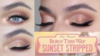 SPRING Copper Rose Cut Crease Tutorial, NEW Too Faced SUNSET STRIPPED PALETTE!!!