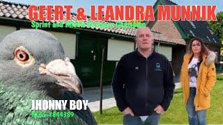 #racingpigeon Famous Pigeon Fancier | GEERT & LEANDRA MUNNIK - Sprint & Middle Distance Champion