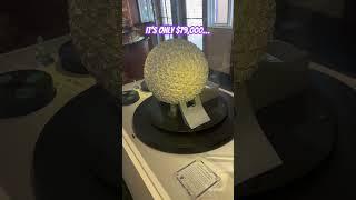 This #Swarovski replica of #Epcot’s #SpaceshipEarth would look great on my coffee table…