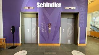 Schindler 300a Hydraulic Elevators at the Missouri History Museum