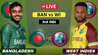 West Indies vs Bangladesh Live - 2nd ODI | WI vs BAN Live | Scores & Commentary #cricketlive