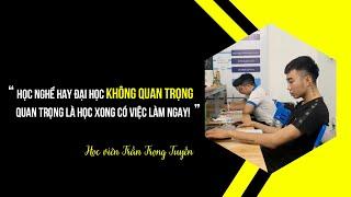 HOCVIENiT.vn - Học nghề hay đại học không quan trọng, quan trọng là học xong có việc làm ngay!