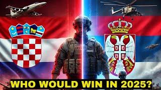 CROATIA vs Serbia Military Power Comparison 2025