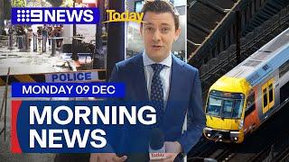 Gold Coast underground explosion; Major train delays expected across Sydney | 9 News Australia