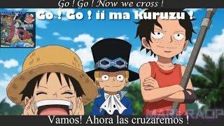 ASL - 47 TodoufukenGen Ima Cruise [AMV] (Luffy & Ace & Sabo)(LYRICS)(SUB ESPAÑOL)(SUB ENGLISH) 