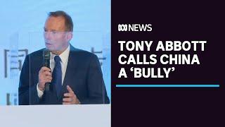 Tony Abbott calls China a 'bully' and stresses solidarity with Taiwan | ABC News