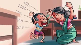 New Year Rituals With Mom | New Year New Me | Cute Animated Short Video on Childhood Nostalgia